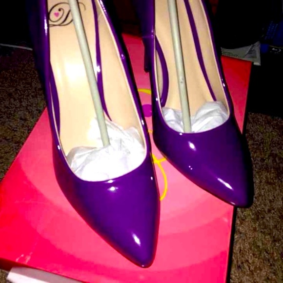 Shoes Royal Purple Heels Poshmark